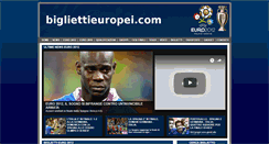 Desktop Screenshot of bigliettieuropei.com